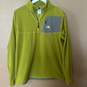 The North Face Lime Green Fleece Jacket